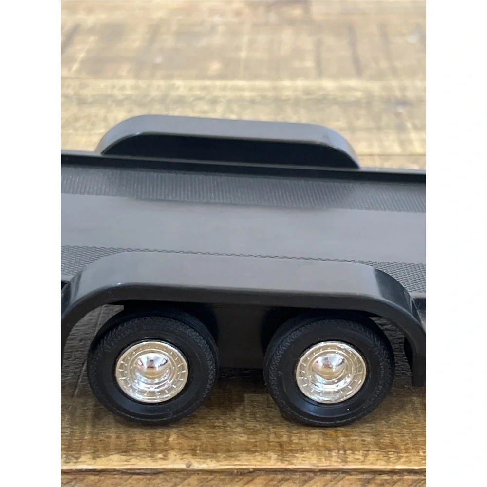 Vintage Ertl Flatbed Motorbooks Trailer Black RARE Tool # 62-4405 Chart # 5451